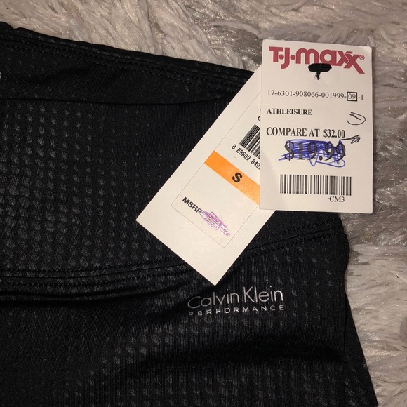 NWT Calvin Klein Performance Cropped Leggings - Picture 6 of 6